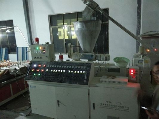Easy Operation Plastic Profile Production Line PLC Control System High Output