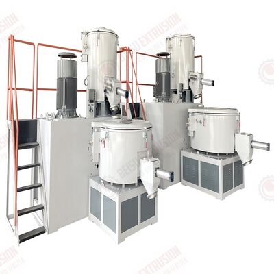 Plastic UPVC/PVC/WPC Resin Powder Mixer/Dry Blender/Ribbon/Turbo Mixing /High Filler Hot Speed Vertical/ Horizontal Cooling/Color Mixer