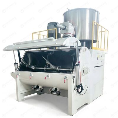 1500Kg/h Capacity Stainless Steel SUS304 Plastic Mixer Machine with PLC Control for High Speed Mixing