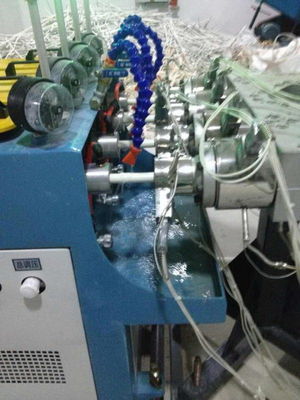 Air Supply >0.5Mpa PVC Pipe Extrusion Line , PVC Pipe Making Machine Four Cavity Extrusion