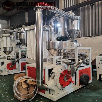 LDPE LLDPE Rotomoulding Plastic Pulverizer With SKD-11 Disc Blades