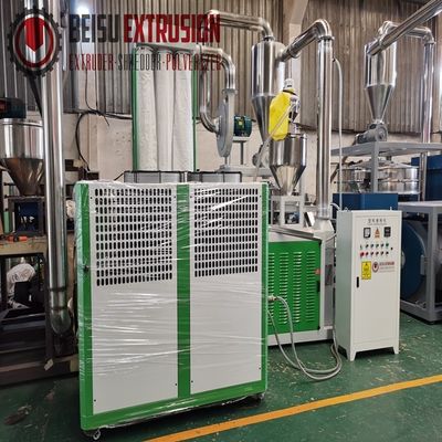 LDPE LLDPE HDPE PE 45KW Industrial Pulverizer Machine