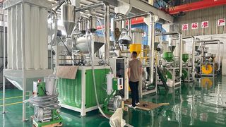 آلة طحن البلاستيك لـ PE/PET/PS/LDPE/MDPE/HDPE/ABS/PC