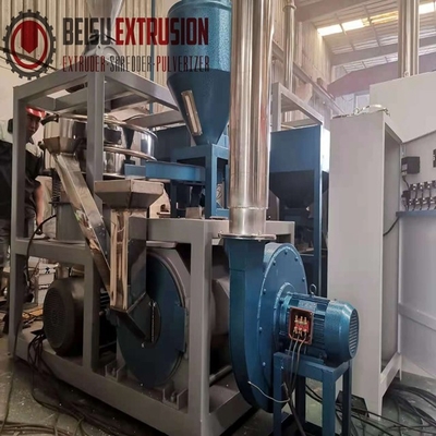 1000Kg PVC Pulverizer Machine with Air Cooling and Rotor Blade