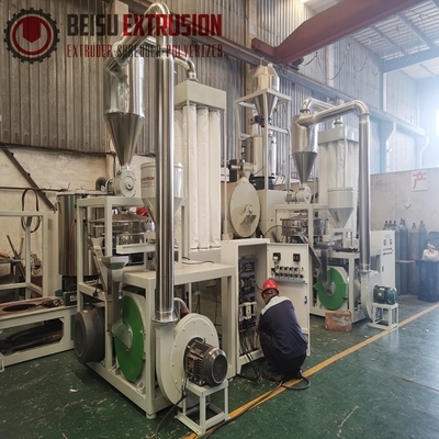 1000Kg PVC Pulverizer Machine with Air Cooling and Rotor Blade