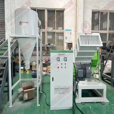 SWP-800 Plastic Crusher with 37Kw or 45Kw Motor Power 450Kg/h Capacity and Solid Knife Roller for Waste PVC SPC WPC Recycling