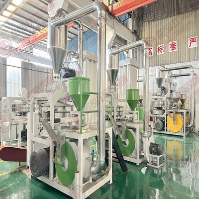 1500Kg/h High-Speed Universal PVC Pulverizer Machine with ABB or Delta Inverter for PVC Grinding Machine