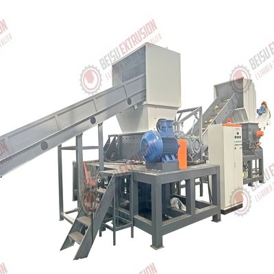 Plastic Recycling Plate/Tyre/Wood/Plastic/Car Bumpers Double Single Shaft Shredding Grinding Machine