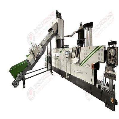 Waste PP PE Pellets Making Plant Plastic HDPE LDPE Scrap Recycling Pelletizing Production Line Pet Granulating Granulator PVC PC Granules Pelletizer Machine