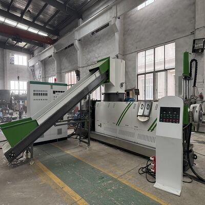 Waste PP PE Pellets Making Plant Plastic HDPE LDPE Scrap Recycling Pelletizing Production Line Pet Granulating Granulator PVC PC Granules Pelletizer Machine