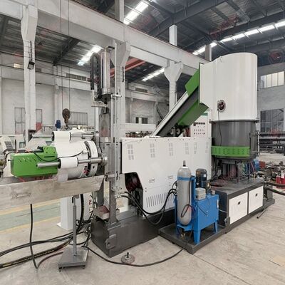 Waste PP PE Pellets Making Plant Plastic HDPE LDPE Scrap Recycling Pelletizing Production Line Pet Granulating Granulator PVC PC Granules Pelletizer Machine